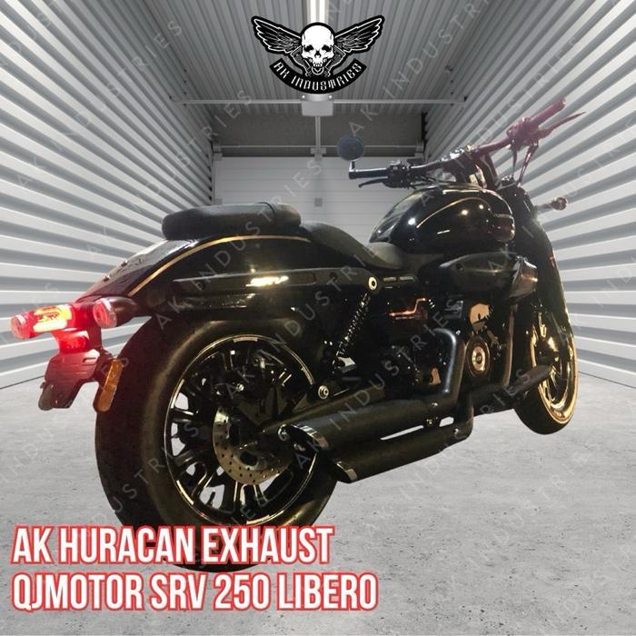 Knalpot QJ SRV Libero 250 - Huracan