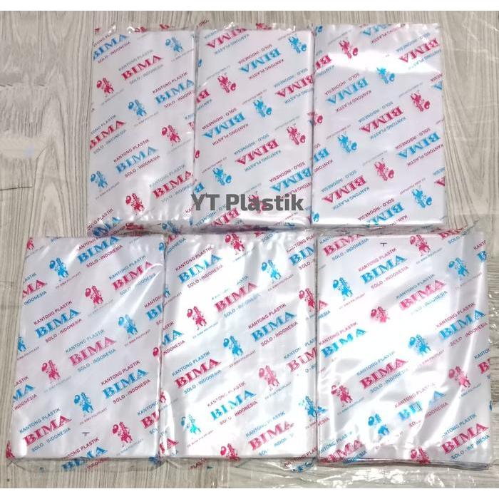 Plastik PP bening tebal 05 / plastik kaku bening tebal / plastik makanan kering / plastik snack