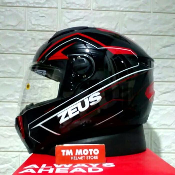 Helm Zeus Zs811 / Z811 Al5 Black Red