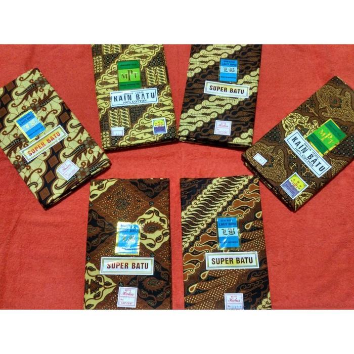 KAIN BATIK LAUT BIRU & MPT KHAS SOLO - JOGJA / JARIK BATIK SOGAN