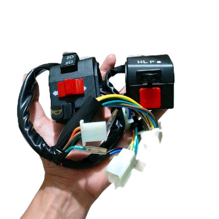 READY SAKLAR SET SWITCH HOLDER SET KIRI KANAN ASTREA GRAND IMPRESSA LEGENDA 1 LEGENDA 2 KOMPLIT