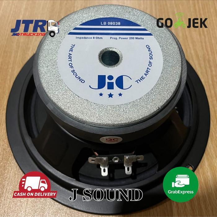 Speaker Jic Lb 08038 - Speaker 8 Inch - Mid, Low - Original
