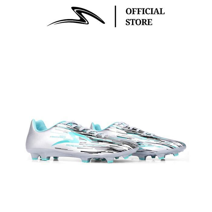 Aluna Project19- Specs Sepatu Sepak Bola Lightspeed Reborn Fg Silver/Black/Aqua Spe1010574