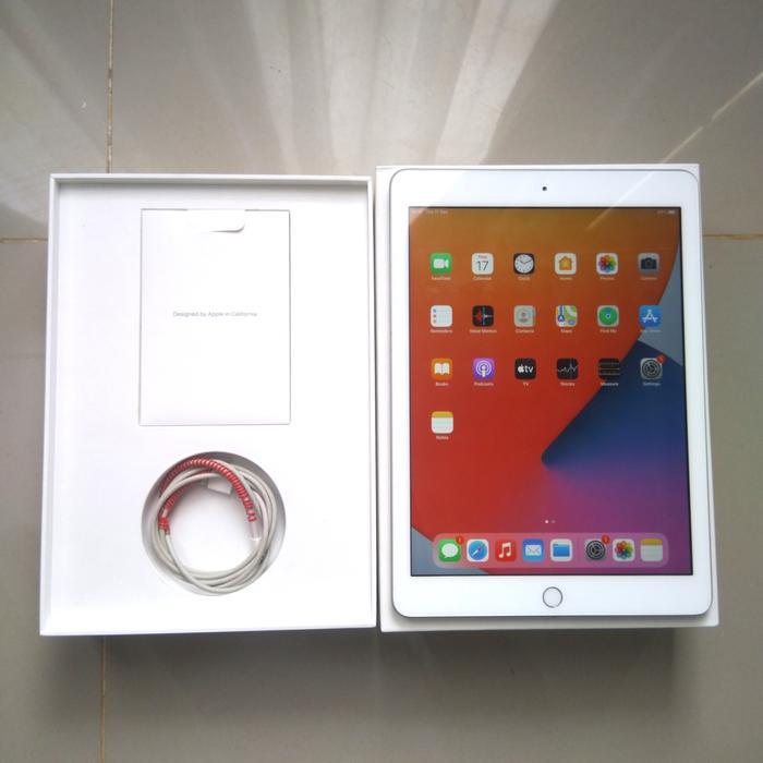 iPad 6 128GB Wifi Only Full set Second Apple Resmi