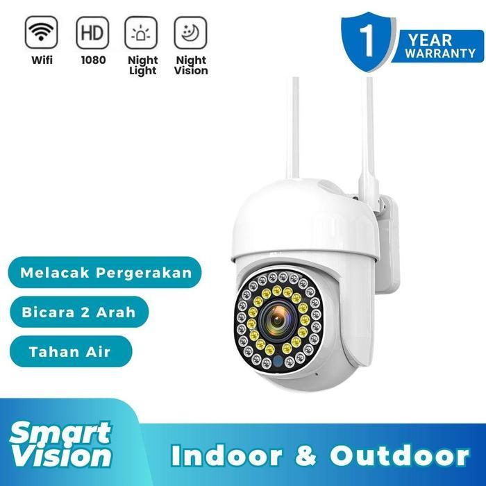 V360 Pro Kamera CCTV WiFi Outdoor 360 Audio Dua Arah NightVision Motion Detection dengan 4G & WiFi