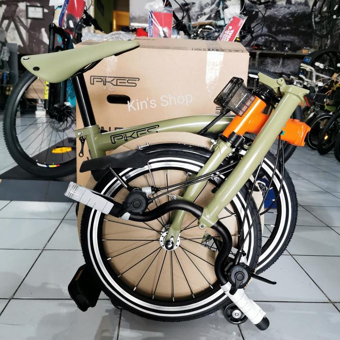 NEW ELEMENT PIKES GEN 2 Nature Green Orange BNIB
