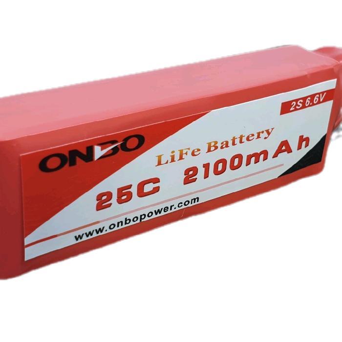 Life 2S 6.6V 2100Mah 25C Baterai Onbo Power