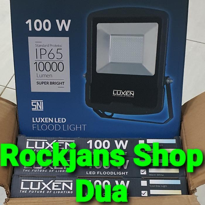 Lampu Led Sorot Luxen 100 Watt Led Flood Light Slm Series