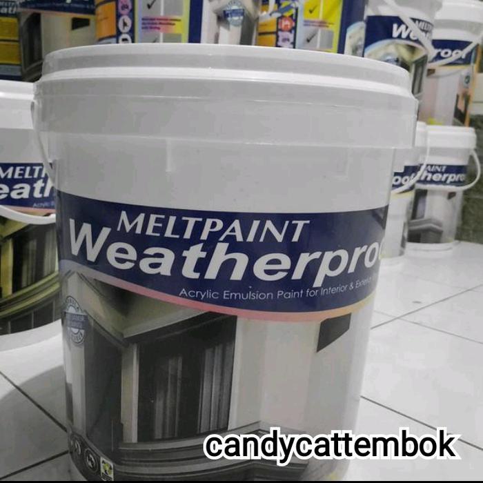 Cat Tembok Terbaik Cat Tembok Meltpaint Weatherproof 20 Kg Original Cat Tembok Tidak Mudah