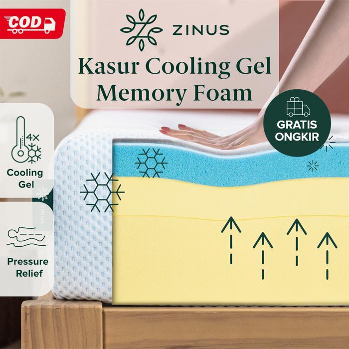 Kasur Zinus My Gel, Kasur Busa Zinus, Cooling Memory Foam, Memory Foam Mattress, Kasur Cooling,