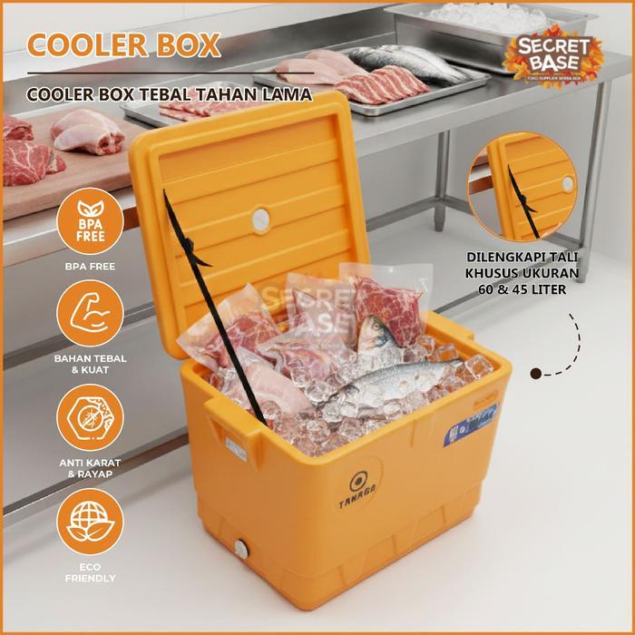 TERLARIS COOLER BOX - Container Box / Termos Es Kotak / Ice Box / Tempat Es Batu / Daging / Ikan