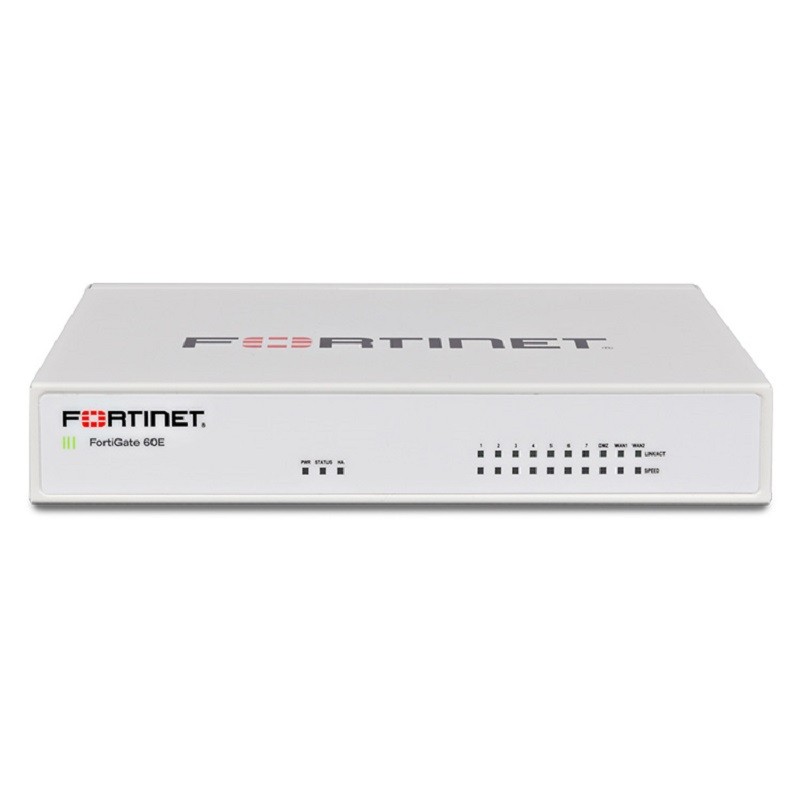 95% of the new FortiGate 60E Fortinet Flying Tower Firewall Desktop Full Gigabit Support 60 Internet