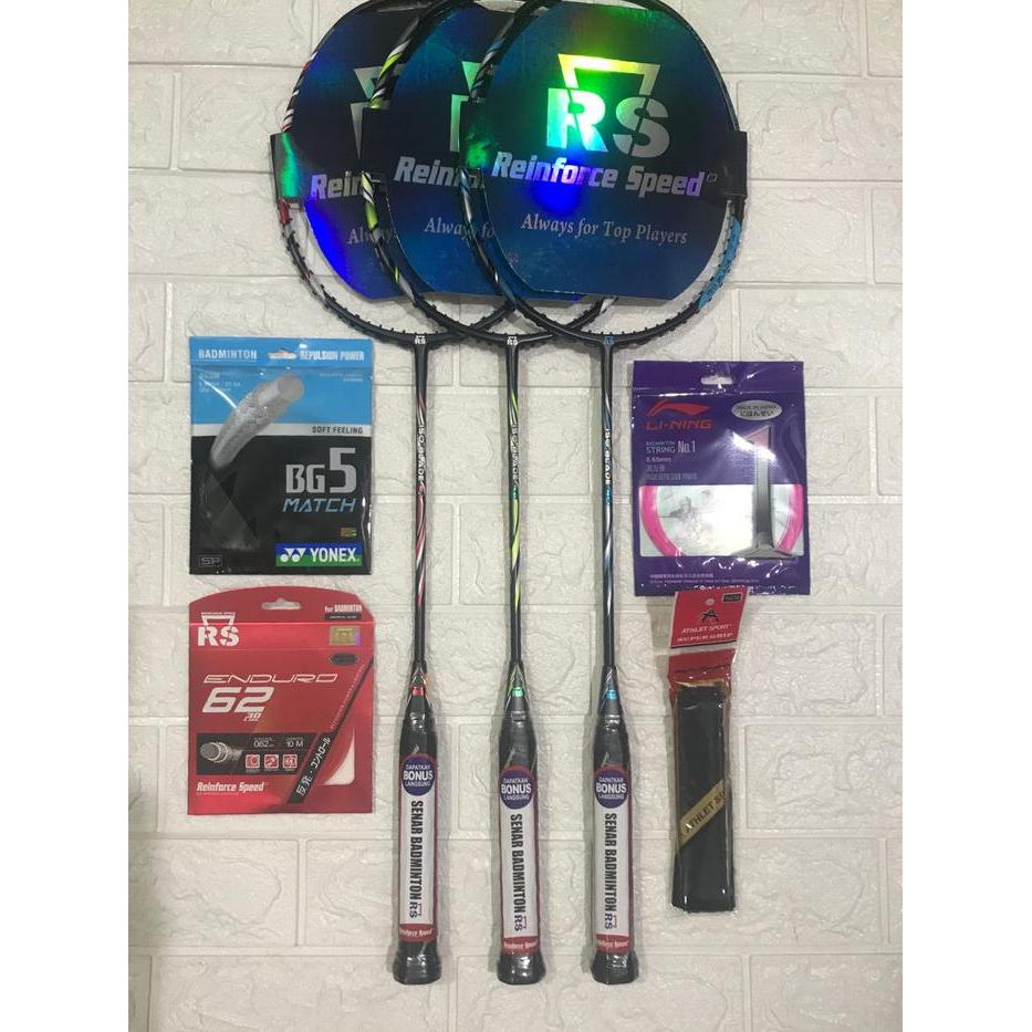 READY Raket Badminton RS ISO BLADE 40/41/42 NEO II PEMASANGAN SENAR