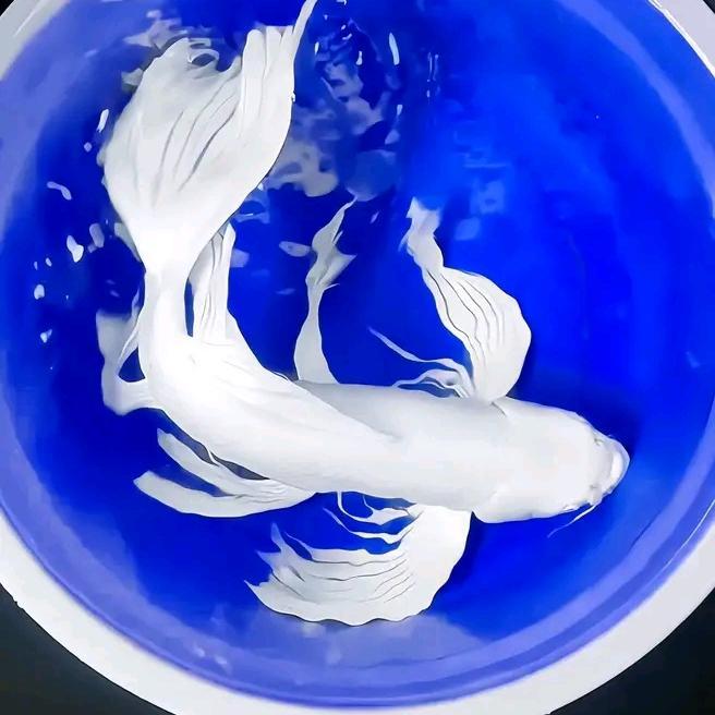 Ikan Koi Platinum Slayer Kumpay Size 20-25Cm Terbaru 