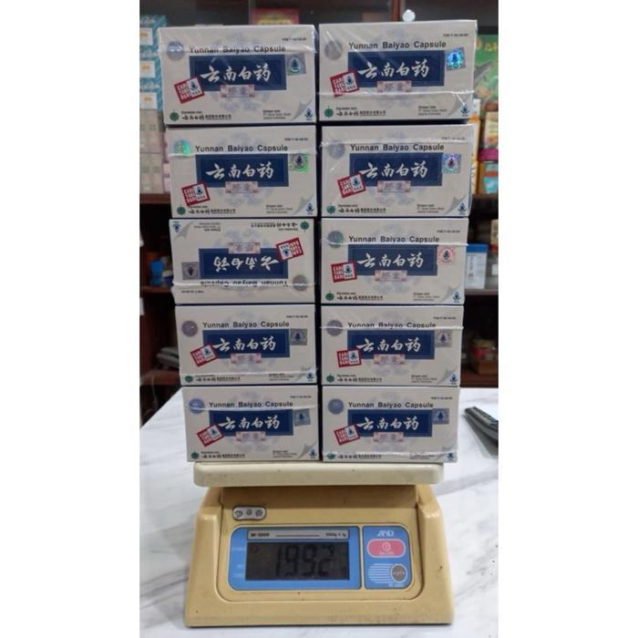 Yunnan Baiyao Kapsul Yunan Paiyao Yunan Payao Capsule Saras Subur Abadi Obat Luka Dalam Luka Pukul