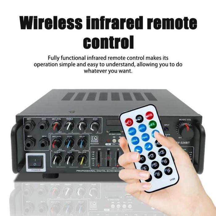 Amplifier Bluetooth Power Amplifier Ampli Amplifier Subwoofer Mixer Audio Amplifier Dorras Ds 299