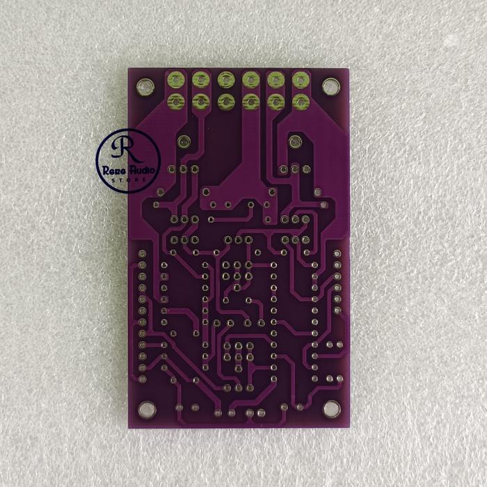 PCB Power Amplifier OCL Balap Double Layer FR4 Fiber