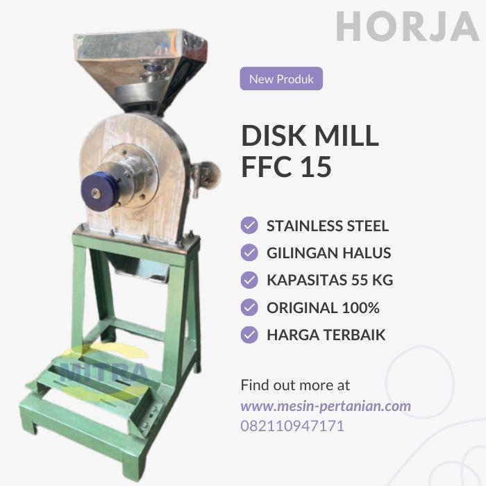 Mesin Gilingan Tepung Disk Mill FFC 15 Stainless Body Only FFC15