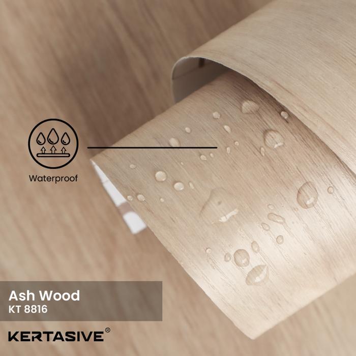 Ash Wood KERTASIVE PVC Interior Film - Roll (50 meter)