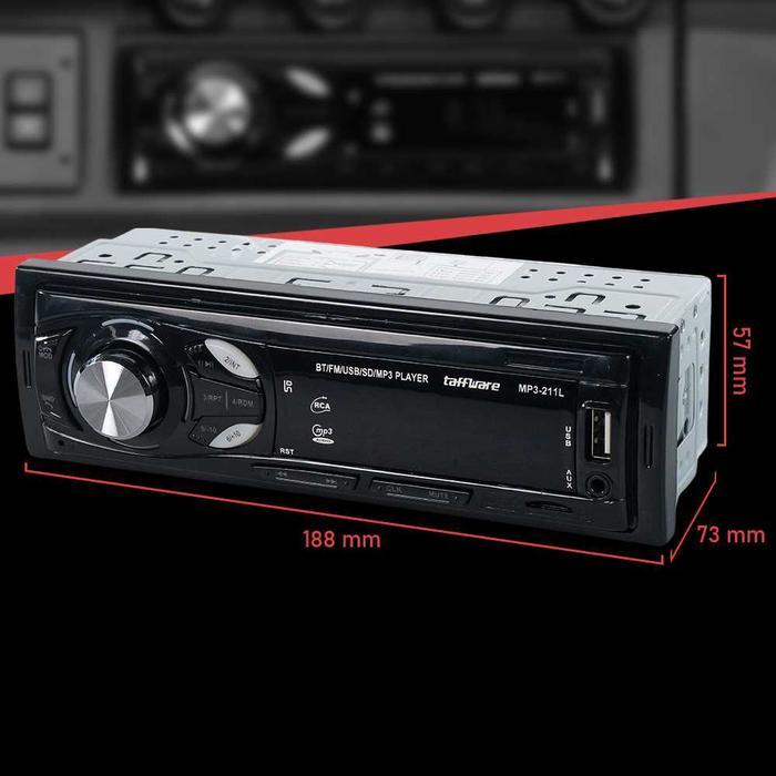 " COD Taffware Tape Mobil Audio Bluetooth 5.0 Super Bass MP3 Player Carry Pickup Pioneer Grand Max