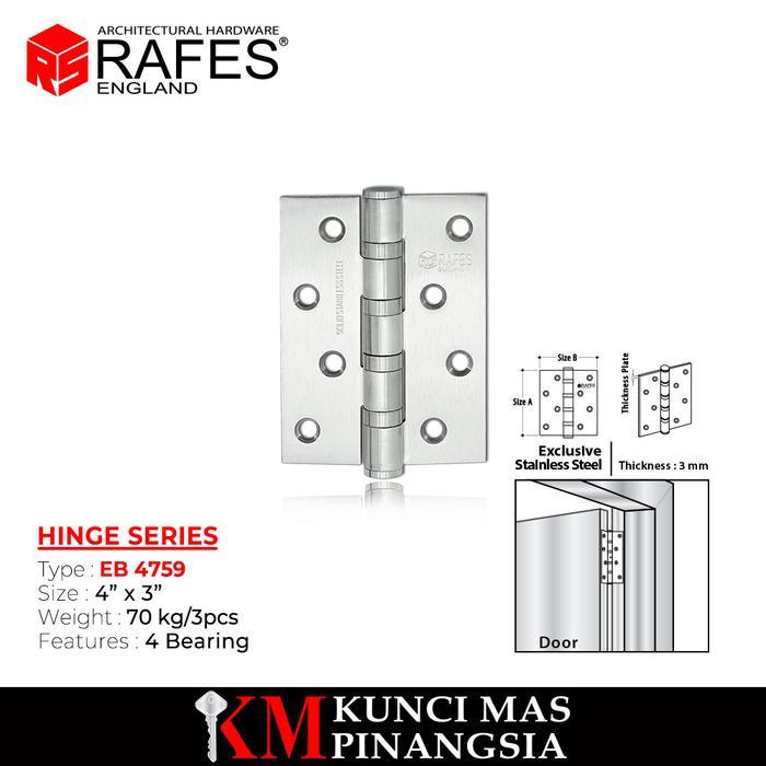 ENGSEL PINTU / HINGE / 4759 / RAFES ORIGINAL
