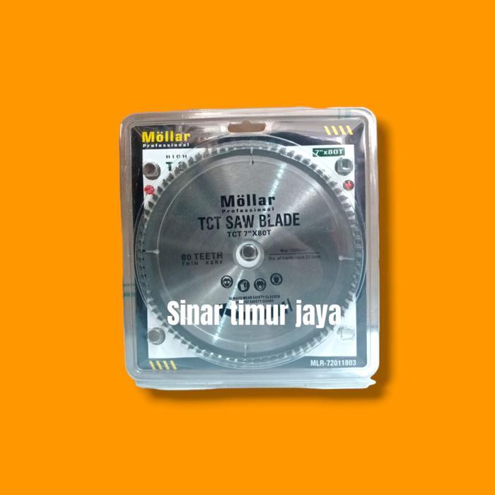 Bisa Instant Mata Circular Alumunium 7 Inch X 80 T / Circular Saw Blade Alumunium