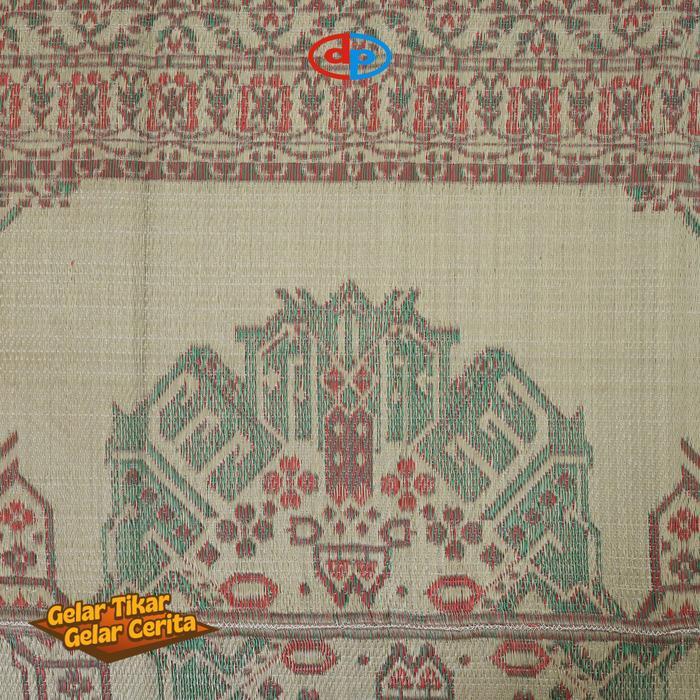 Dolphin Mat Tikar Cream 2x2 Polos Tikar Plastik Tikar Polos Motif Tikar Lipat/Tikar Piknik/ Alas