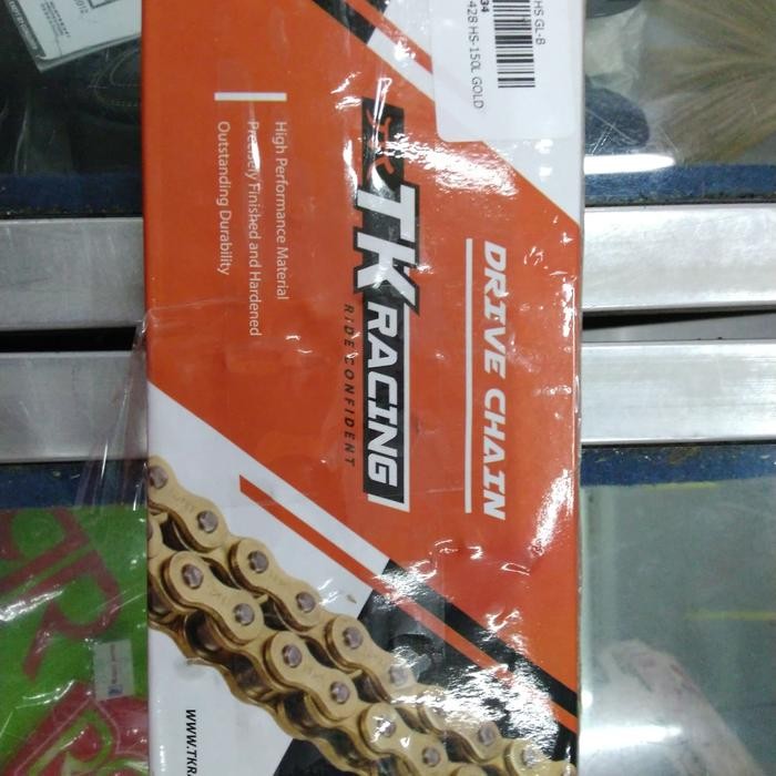 Rantai Tk 520Hs - 130L Gold Original 520 130 Rante