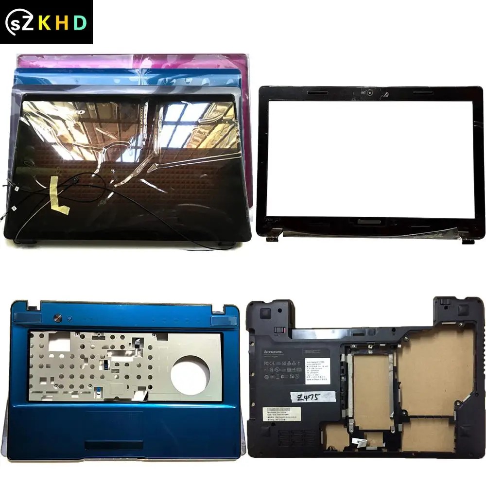 Casing Laptop LCD Rear Top Lid Back Cover Front Bezel Palmrest Bottom Lid New For Lenovo IdeaPad Z47