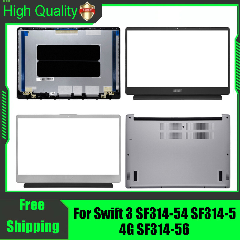 Casing Laptop For Acer Swift 3 SF314-54 SF314-54G SF314-56 Laptop LCD Rear Lid Back Top Cover Front 