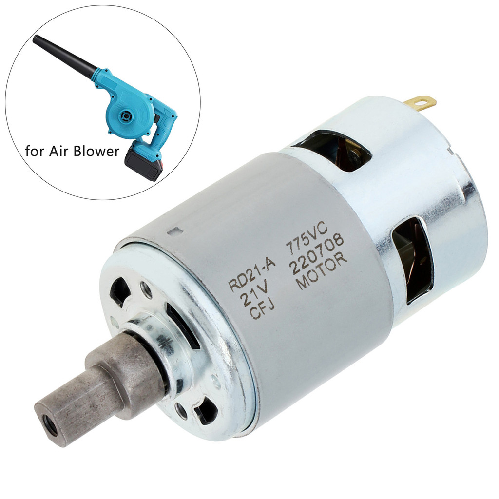 Electric Blower Motor 18-21V 15000RPM High Speed 775 DC Motor for Dust Collector Industrial Soot