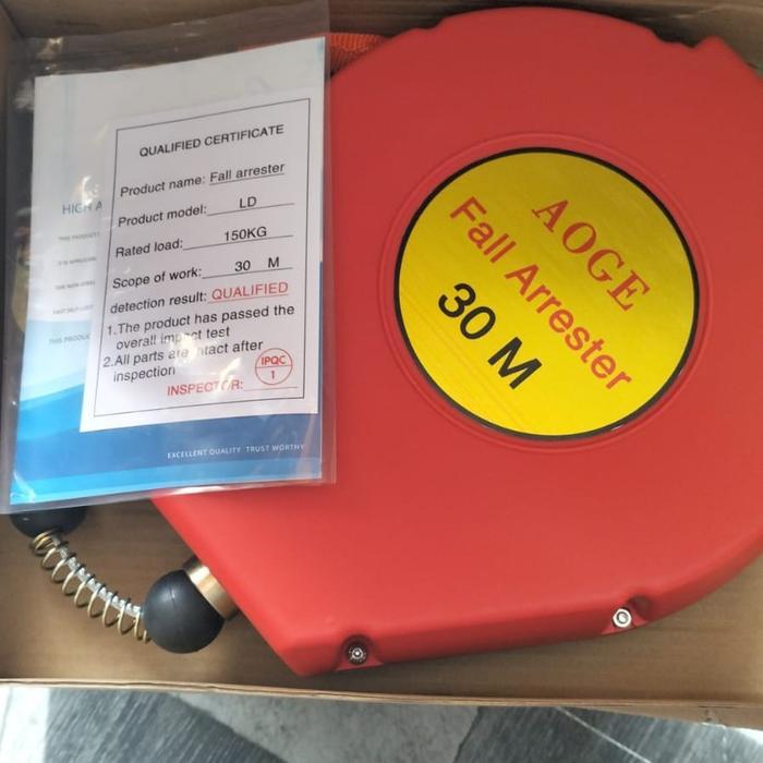 Retractable Lifeline Fall Arrester Safety Belt