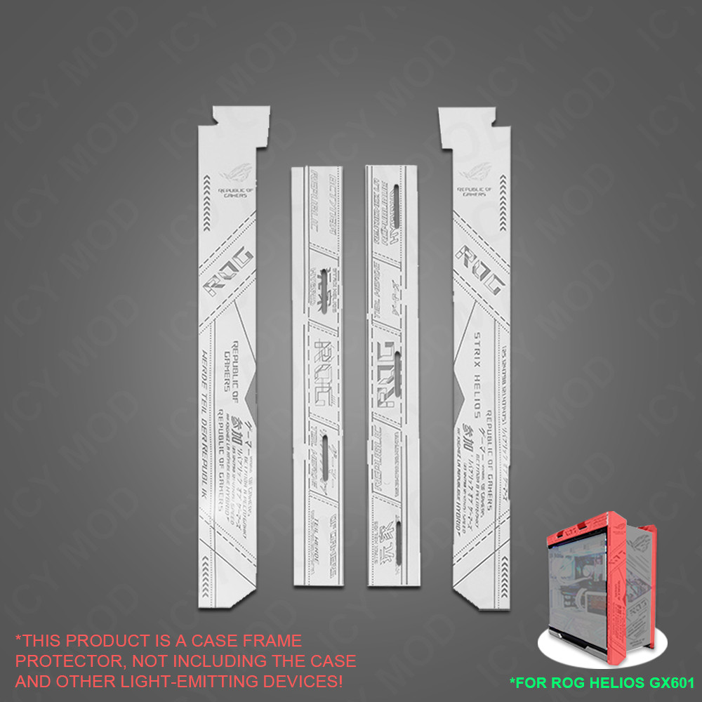 ROG Strix Helios Case Sticker ASUS GX601 Chassis Stickers For Gamers  Decoration Computer Paper Cove
