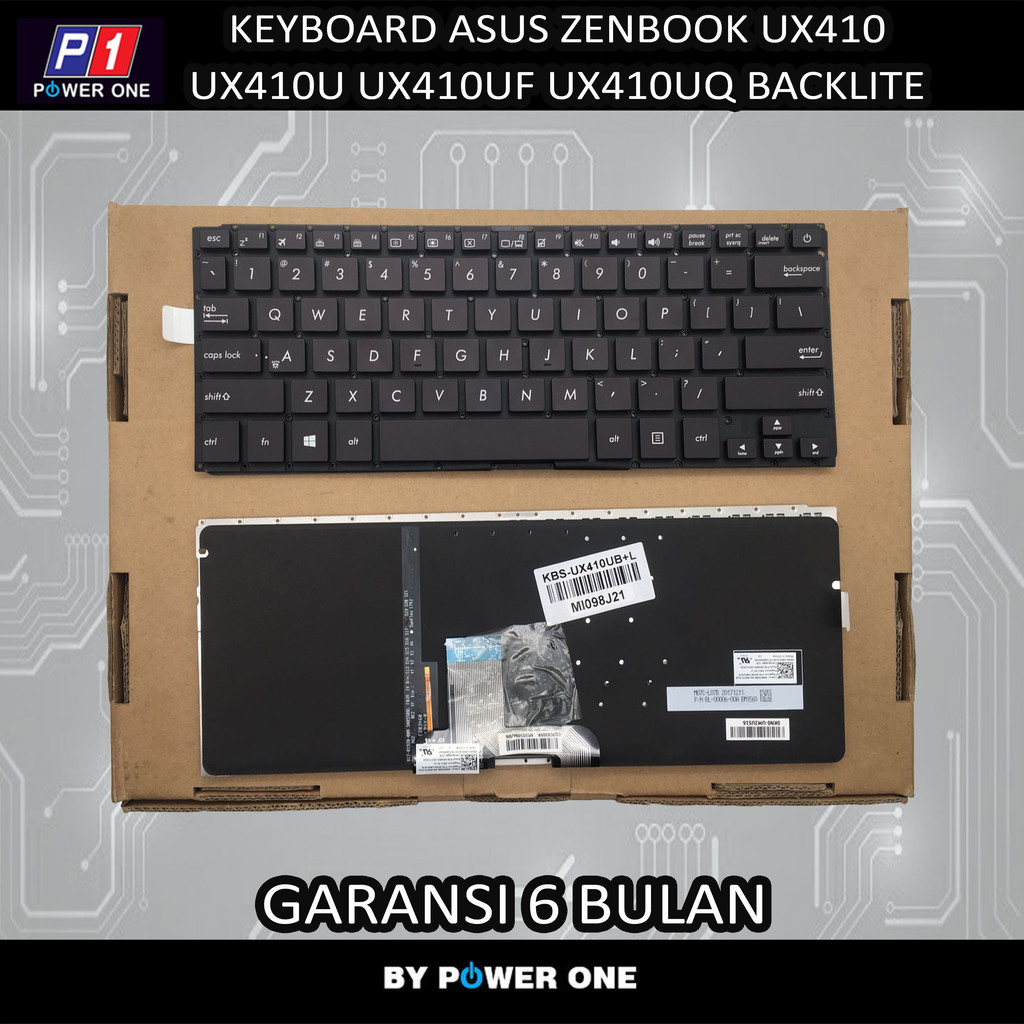 Keyboard Asus Zenbook UX410 UX410u UX410uf UX410uq UX410uqk Backlite