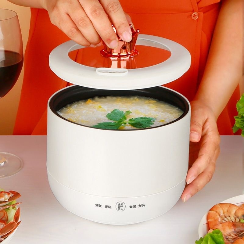 Penanak Nasi Serbaguna/Rice Cooker Mini 1,8l/Penanak Nasi Multifungsi Terintegrasi Penanak Nasi
