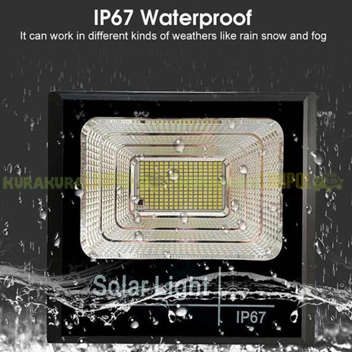 LIMITED EDITION lampu sorot solar panel 50 watt 50w lampu tembak panel surya 50 wat