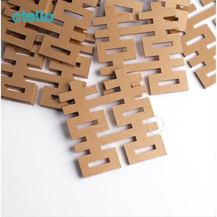 Shuang Xi Hiasan Sangjit Dekorasi Shuangxi Akrilik Seserahan Acrylic