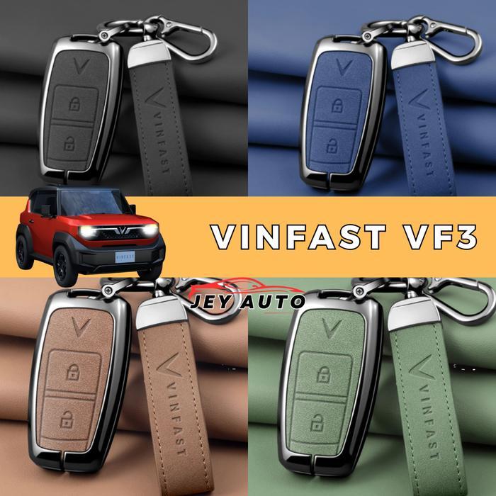 Casing Kunci Vf3 / Sarung Kunci Vf3 Alloy Metal / Cover Kunci Vinfast Vf3
