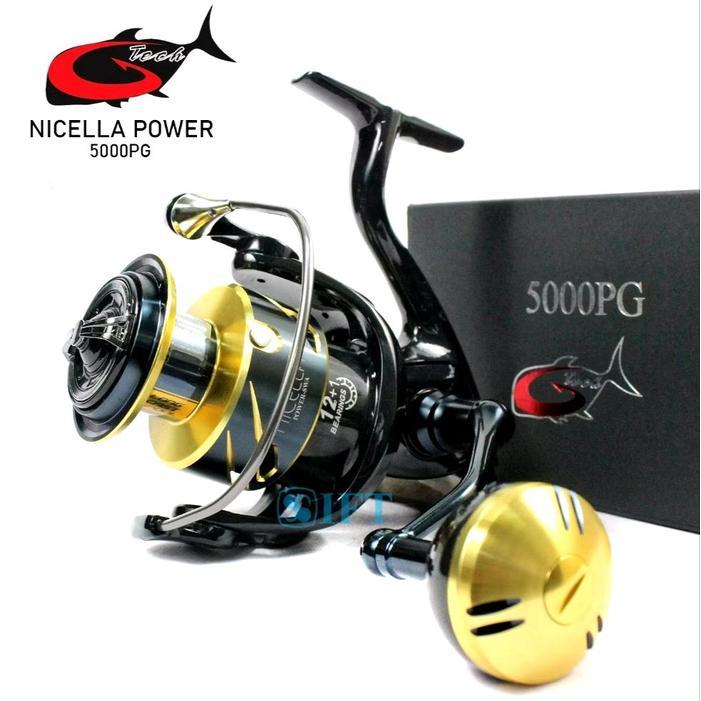 Reel G-tech Nicella 5000 PG SWA Drag 27kg Best Quality