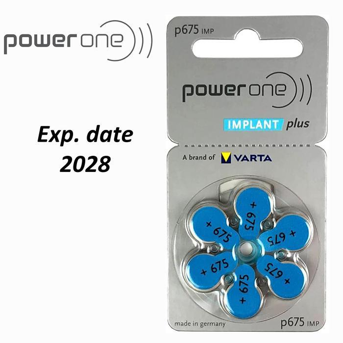 Baterai Implant Powerone Implant Plus Cochlear Implant