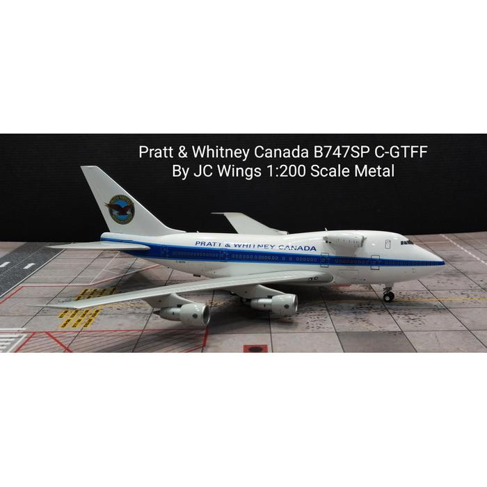 Pratt & Whitney Canada B747Sp C-Gtff By Jc Wings 1:200 Scale Ready