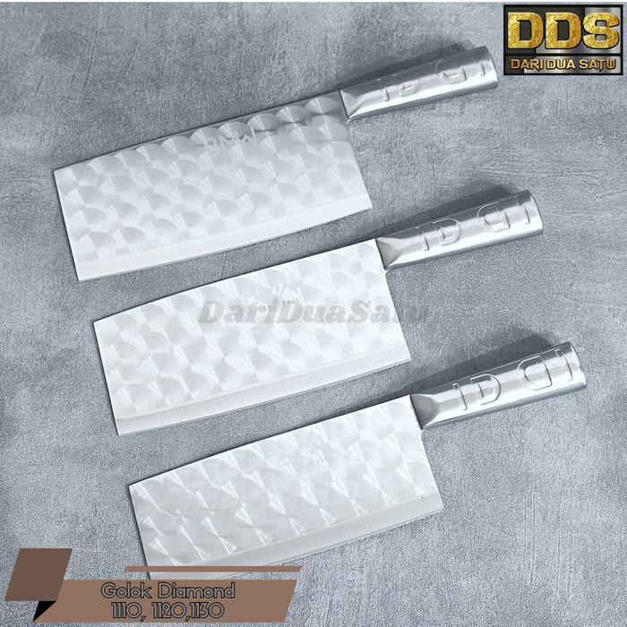 GOLOK DAPUR DIAMOND GOLOK DAGING CINCANG HIROSHI 1110,1120,1130