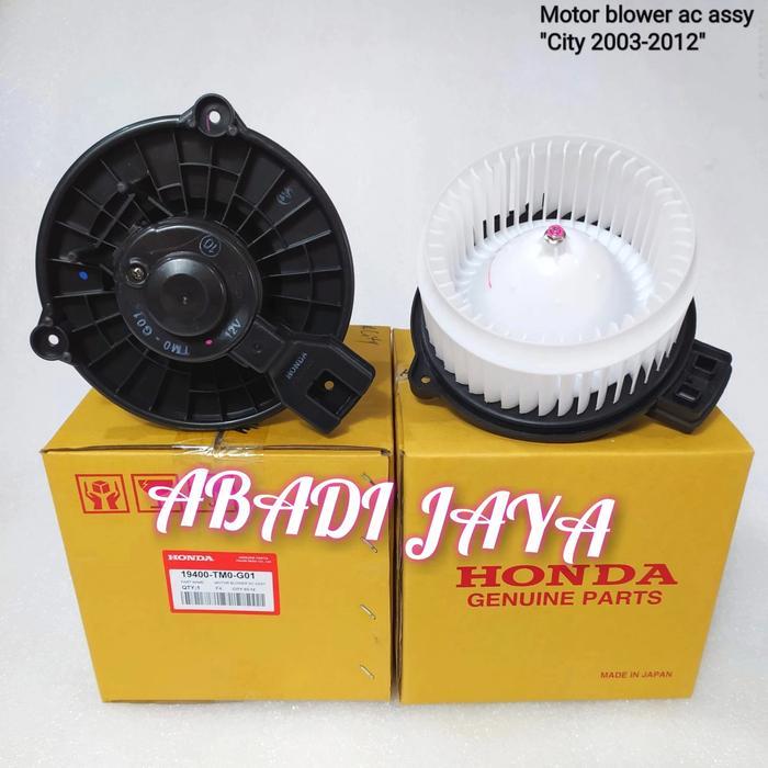 Baru Motor Blower Fan Kipas Angin Ac Mobil Honda City 2003 - 2012 Ori Berkualitas