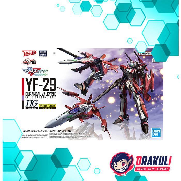 Bandai Plamo Hg Yf-29 Durandal Valkyrie (Alto Saotome Use)