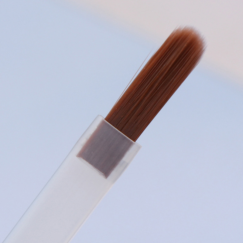 5/10/20Pcs 15ml Nail Polish Bottle Replacement Brush Brown Hair Nail Art Brush Applicators