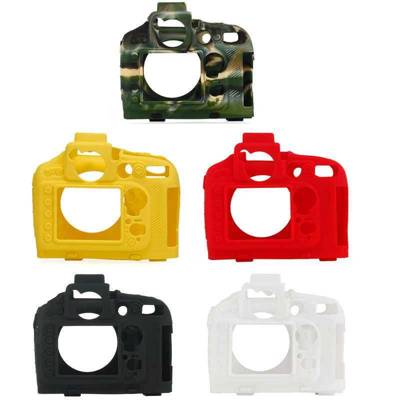 High Quality Soft Silicone Rubber Camera Protective Body Case Skin For Nikon D800 D800E DSLR Camera 