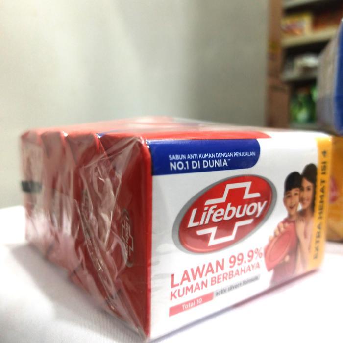 i5xp- Sabun Batang Lifebuoy 110 Gr Isi 4 Pcs