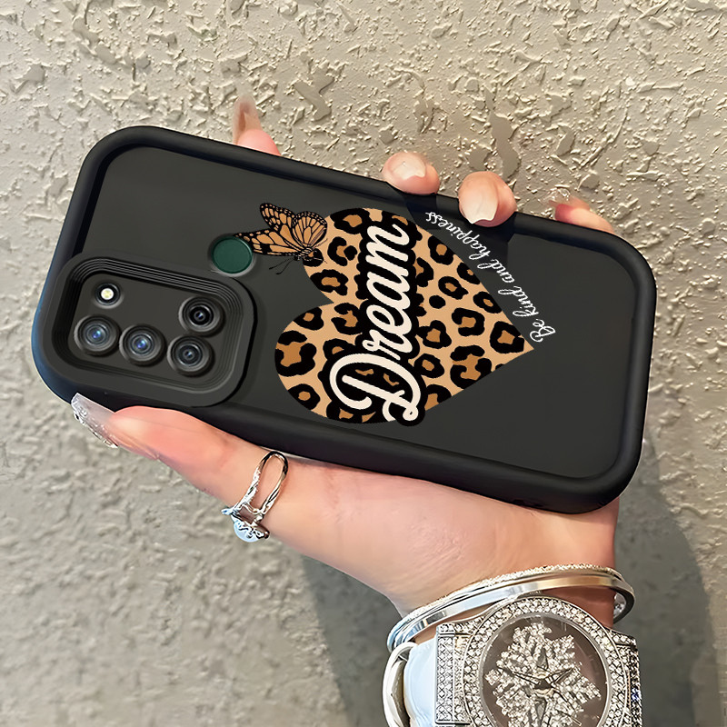 Casing Hp Realme 7i Realme C17 Case Casing Bulu Cinta pola HP Kasing Silikon Softcase mata langit ta