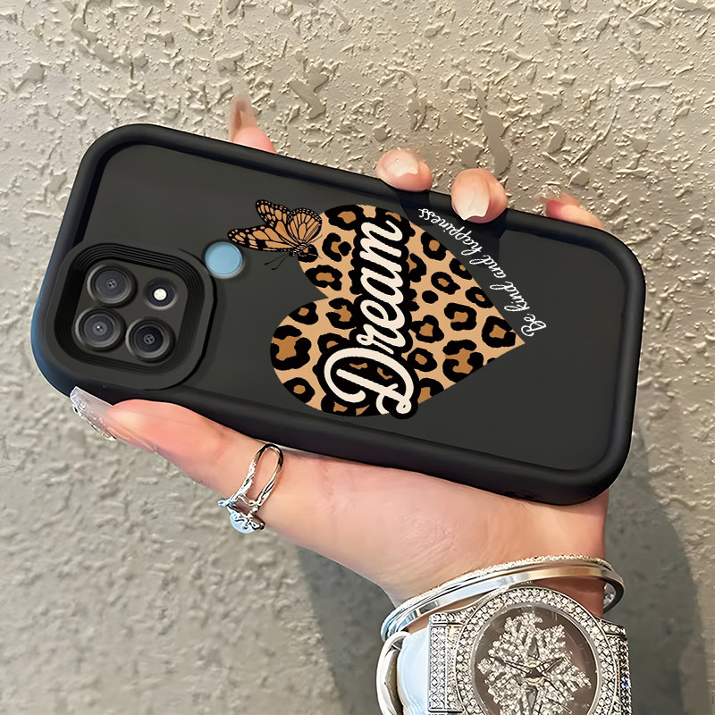 Casing Hp OPPO A15 A15s A35 Case Casing Bulu Cinta pola HP Kasing Silikon Softcase mata langit tangg