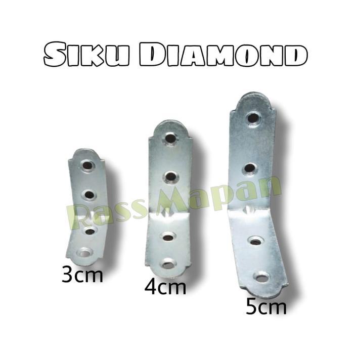Siku L Besi Siku Rak Merk Diamond SIKU AMBALAN